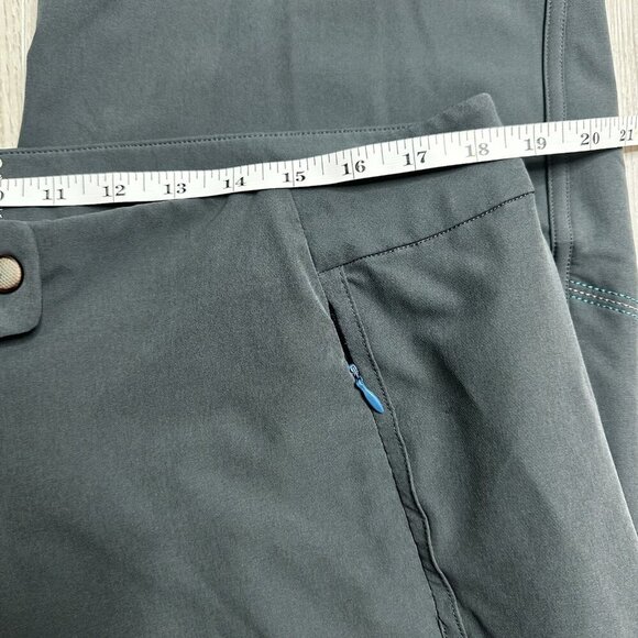 Title Nine Genie Pants Cargo Hiking Outdoor Camping Women 14 Soft Shell Gray - Picture 10 of 12